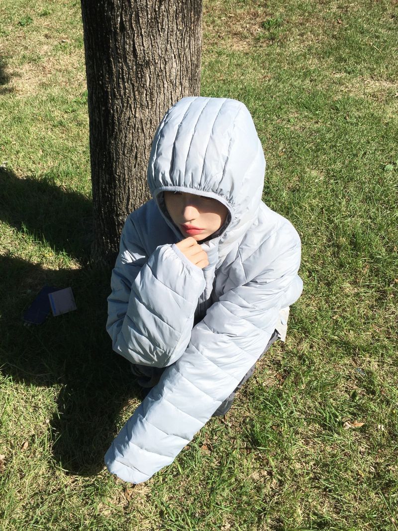 [Duckdown] Feather Light Hood Lightweight Padding (3c)