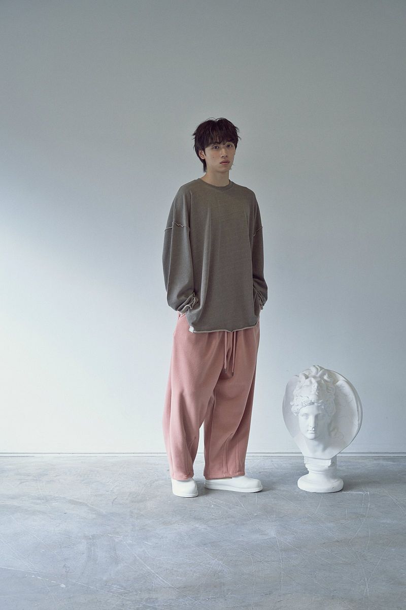 2-LAYER MICRO FLEECE SWEAT PANTS (Pink)