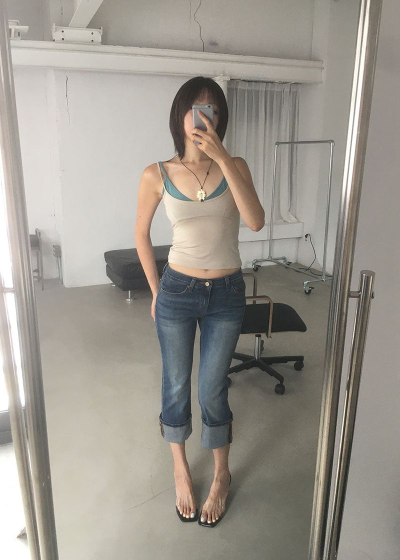 LAYER CROP SLEEVELESS (3color)