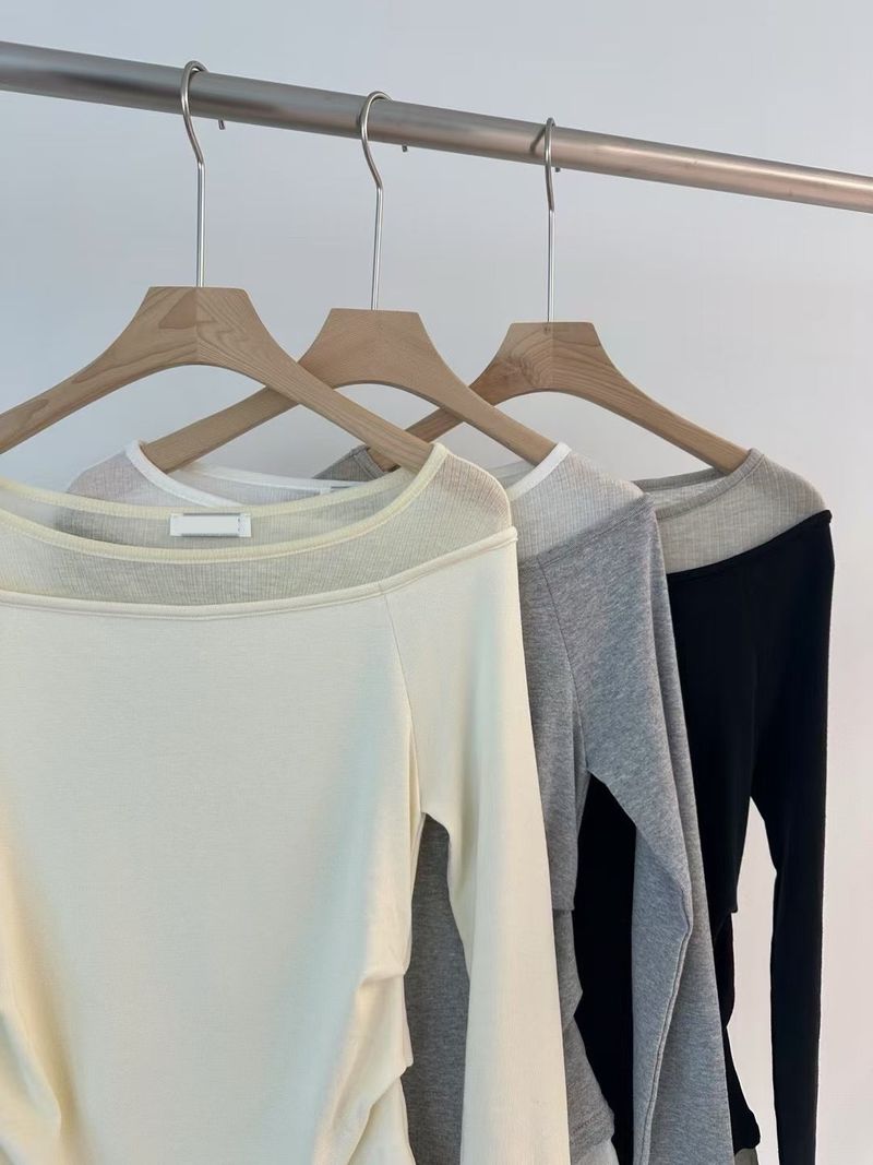 Sheer Layer Boatneck Top - 3 colours