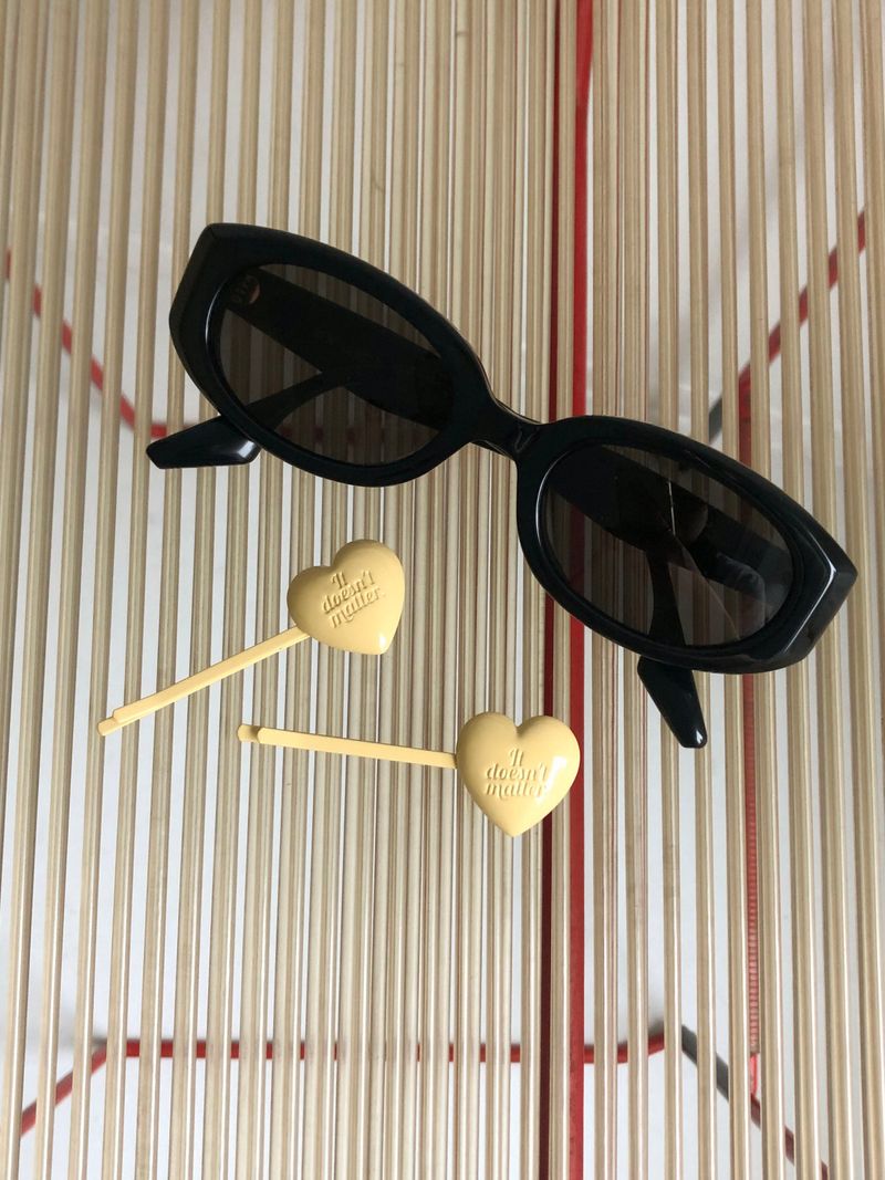 it doesn't matter.(イットダズントマッター)の「Girls heart hair pin (Butter) (Hair Accessories)」