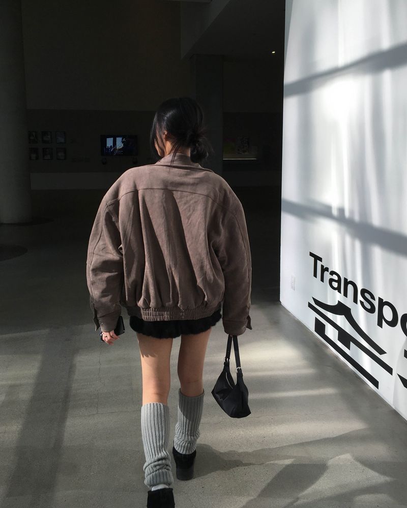 Mohair pumkin shorts