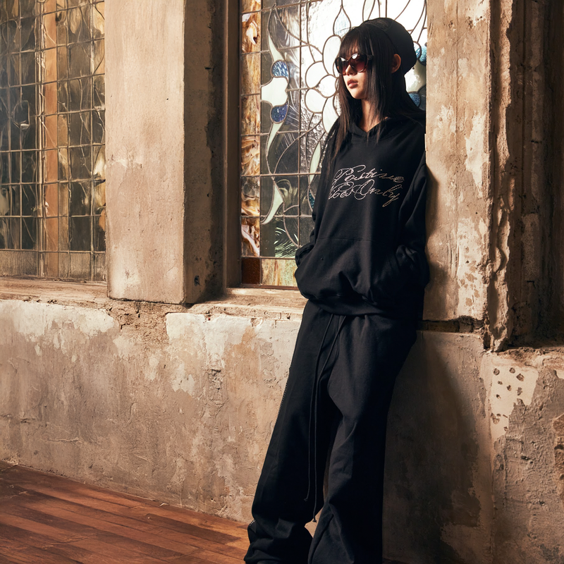 PVO HOTFIX HOODIE-BLACK