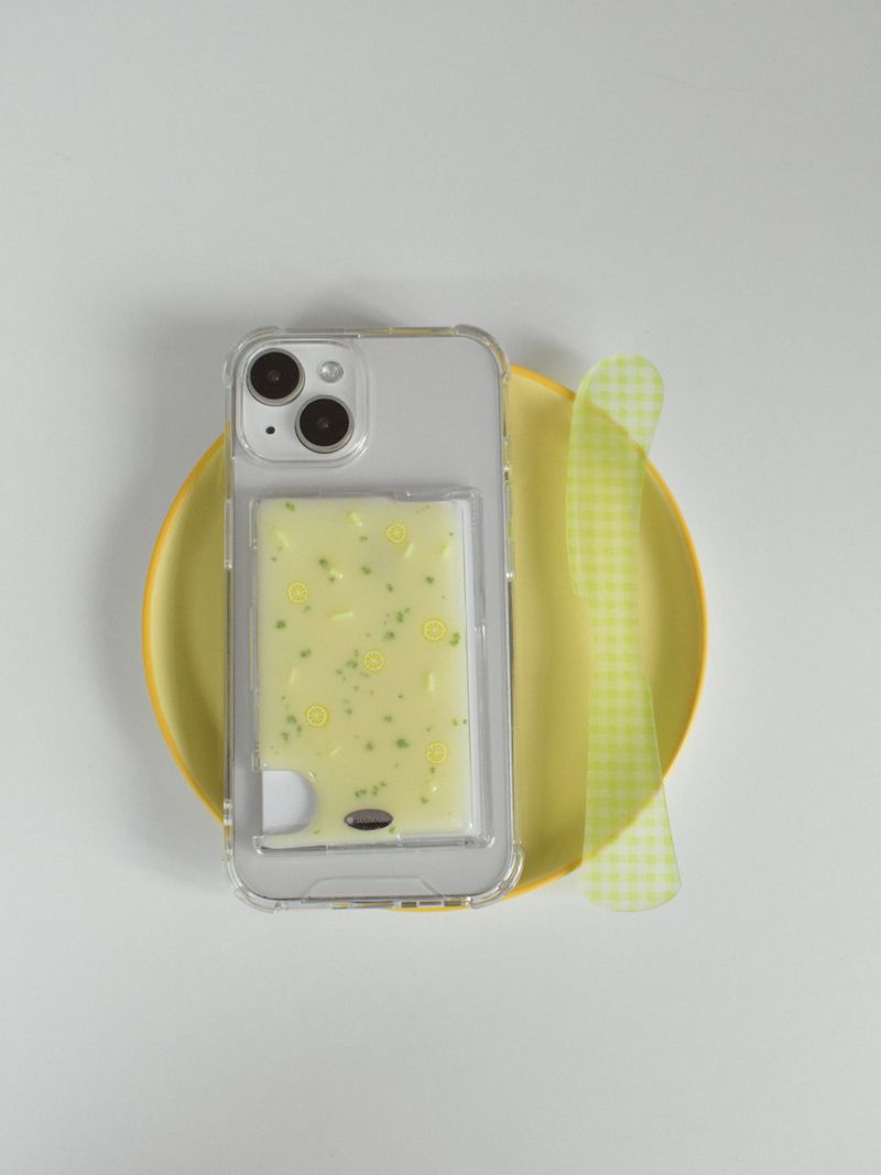 Lemon Dill Butter Magsafe Card Wallet