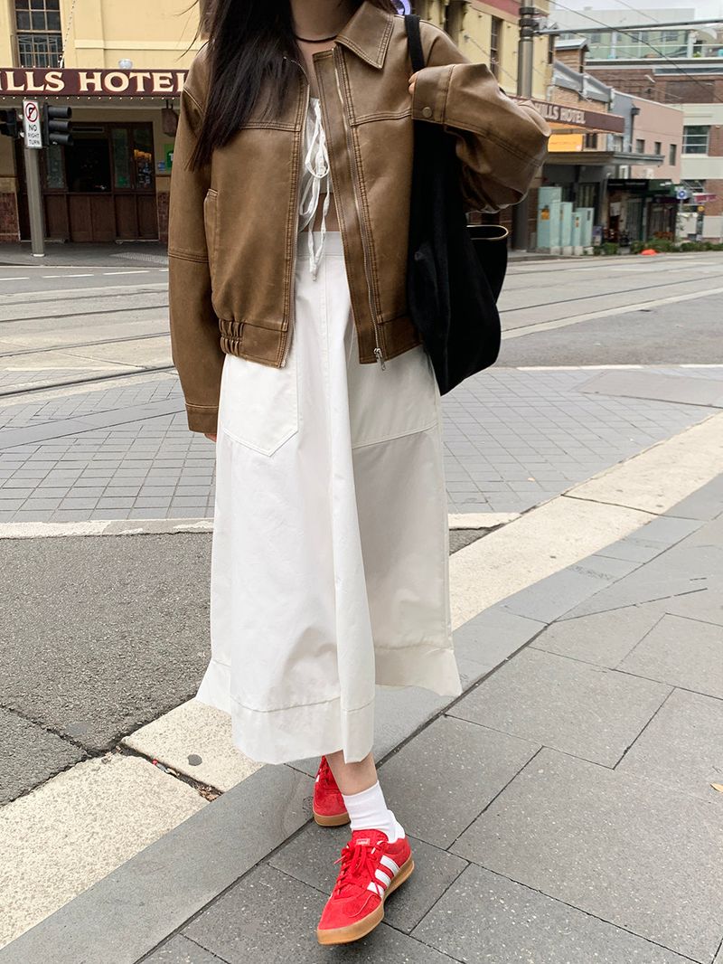 [MADE] POUTO COTTON LONG SKIRT