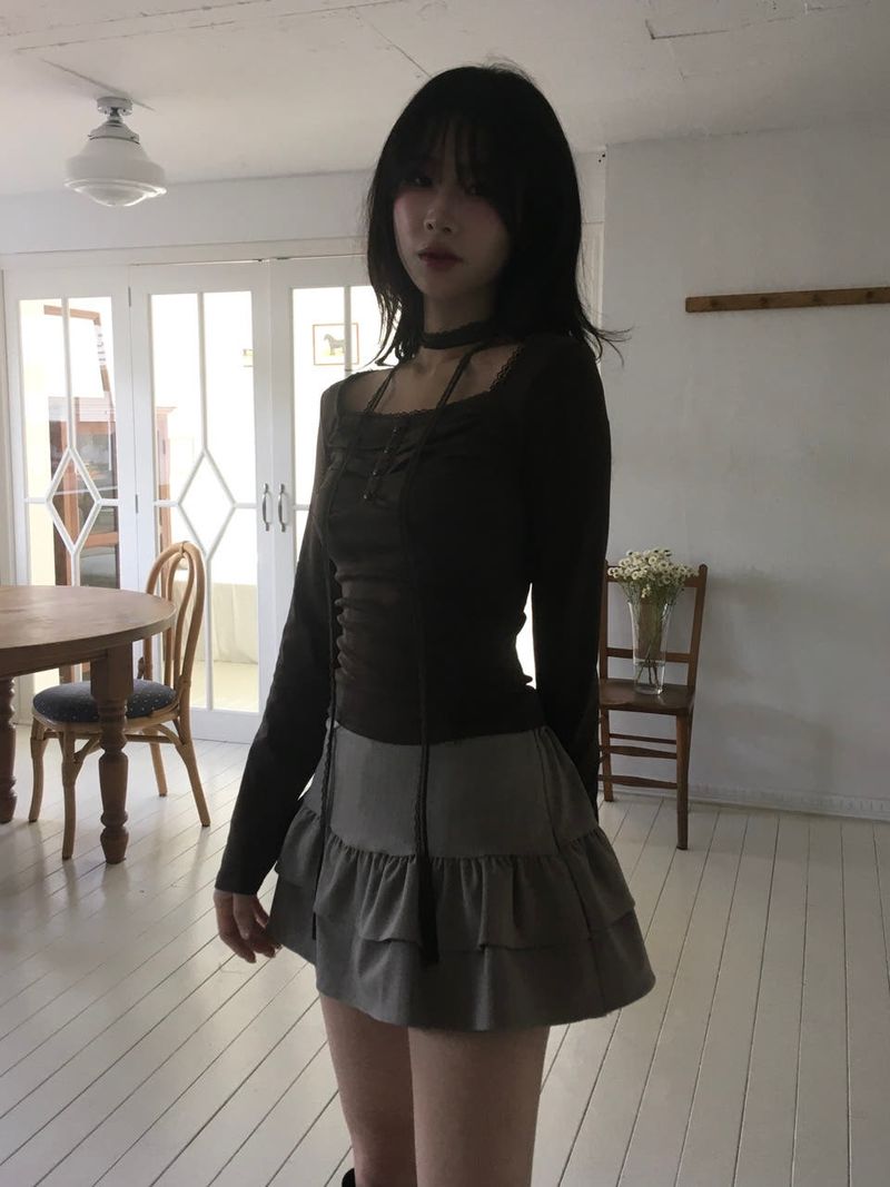 moroi（モロイ）の「Frill Skirt Pants（Skirts）」