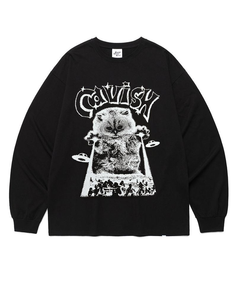 cavish（カビシ）の「INVADER LS TEE BLACK(CV2EFUT551A)（Tops）」