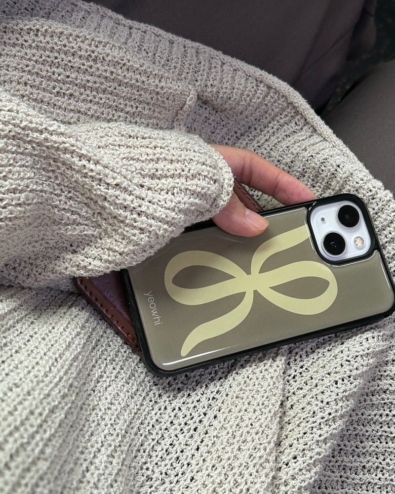 [MADE] yeowhi logo epoxy bumper case_khaki yellow