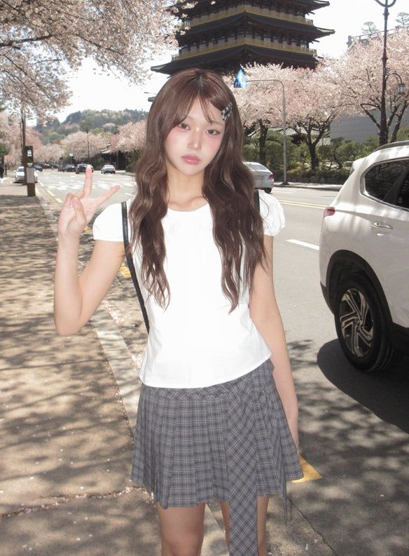 Pla Check Triangle Square Snap Hairpin