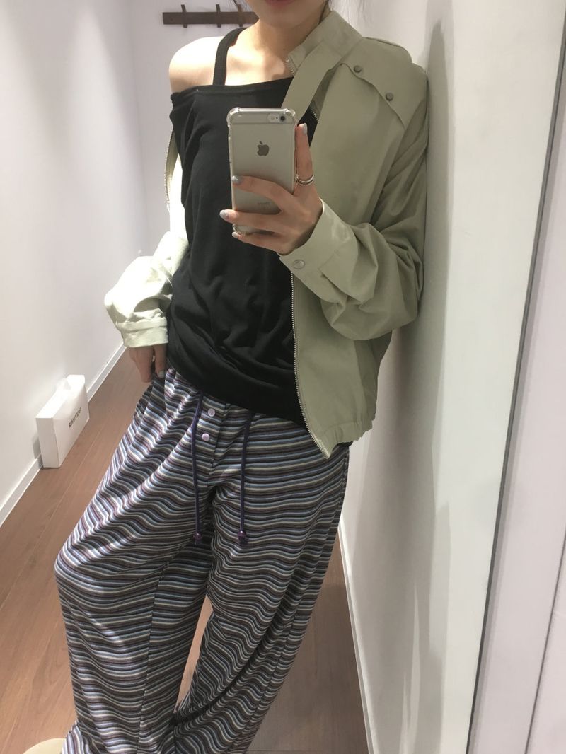 YWD STRIPE PANTS (2color)