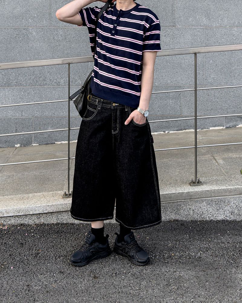 Kyle Selvedge Bermuda Denim Pants