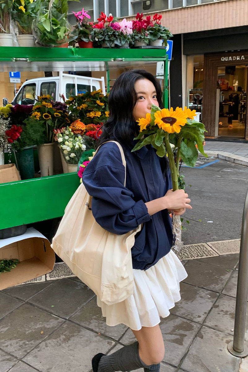 WITHOUTSUMMER（ウィズアウトサマー）の「Tin work jacket_navy（Jackets/Outerwear）」