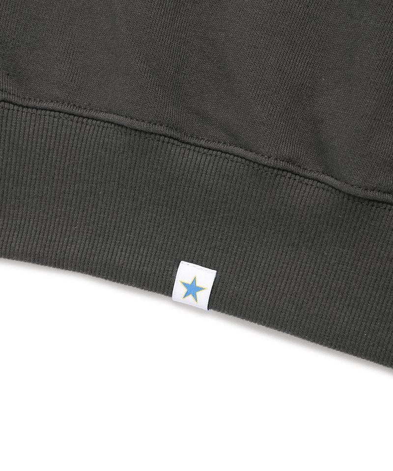 SELLER LOGO SWEATSHIRT CHARCOAL(CV2EFUM441A)