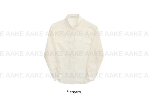 FEATHERY LACE SHIRT