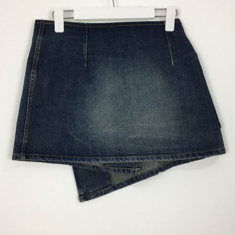 Low layered denim skirt (1color)