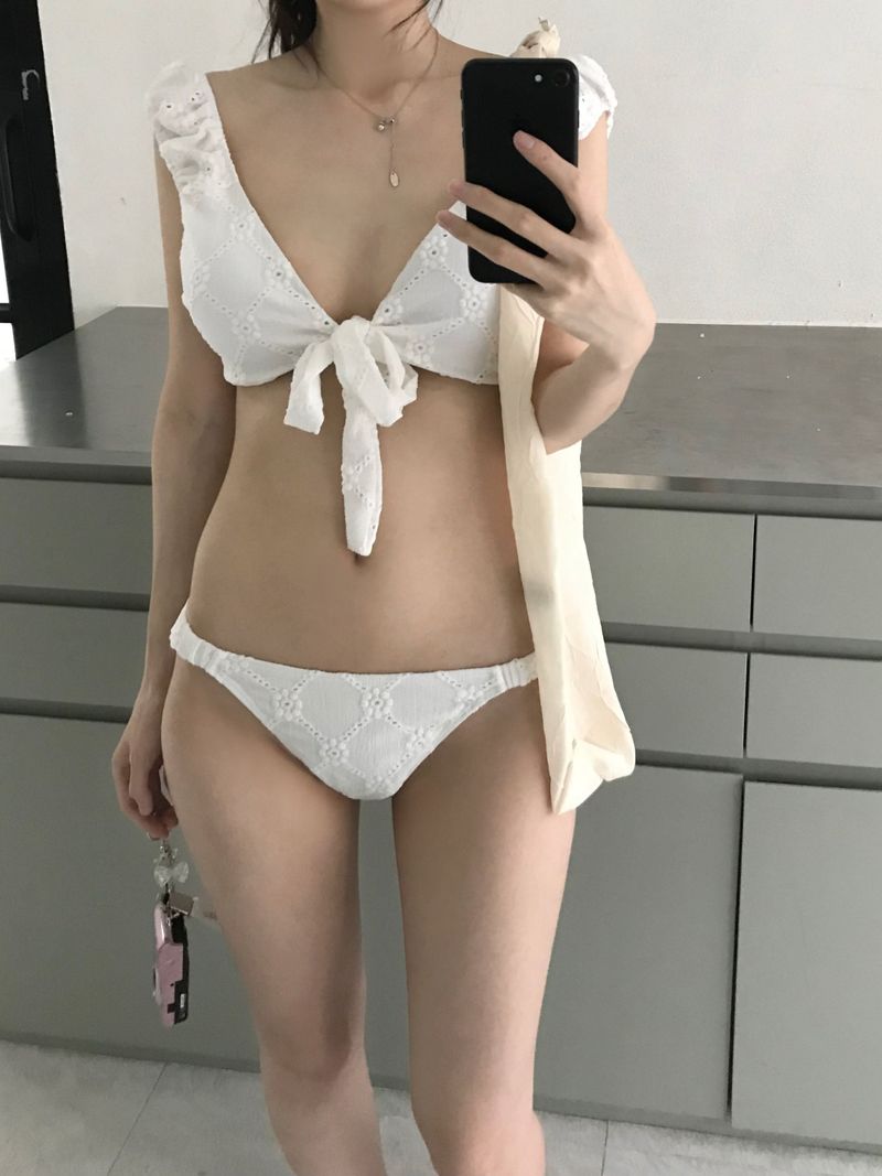 Punching tie bikini (one color)