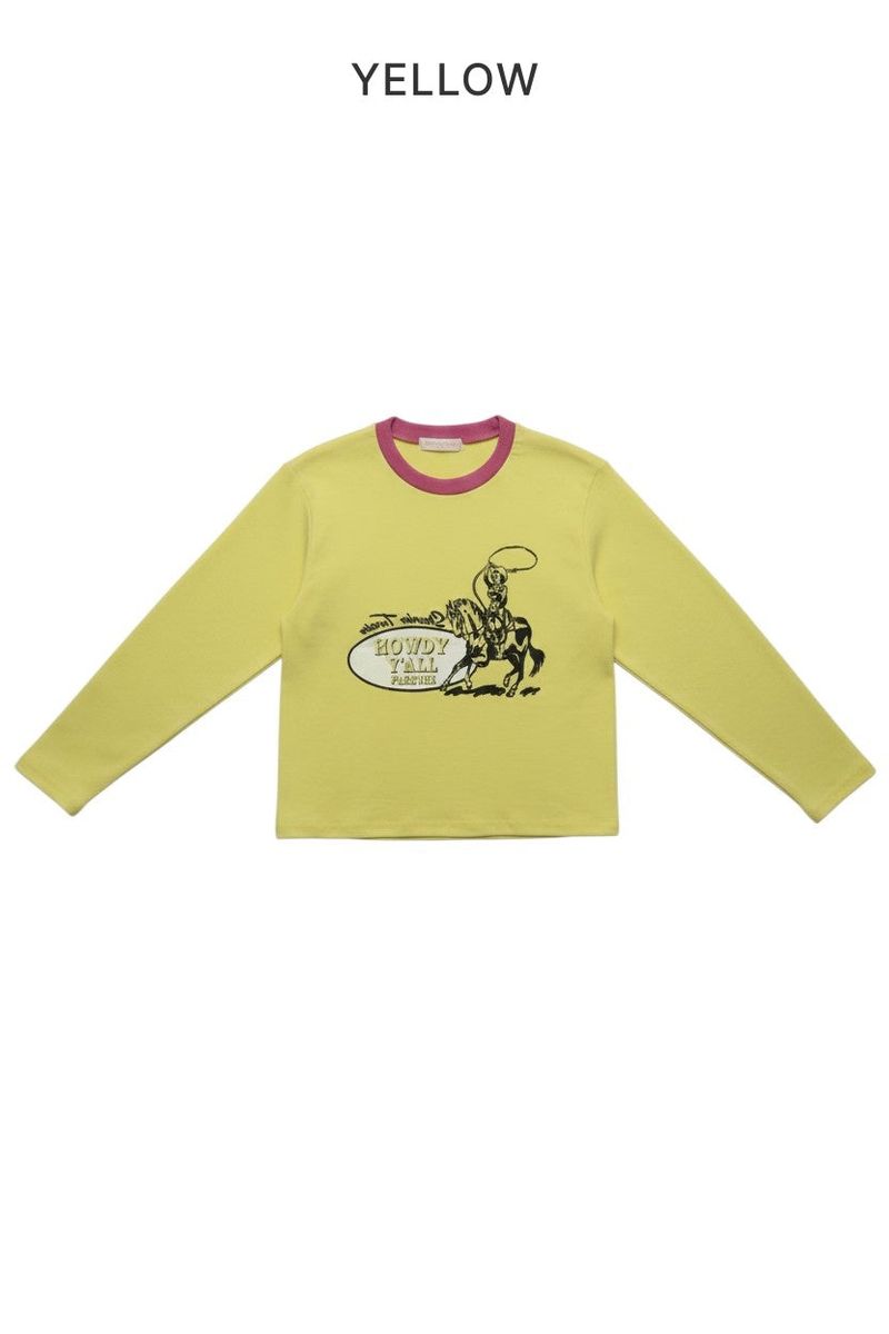Howdy Ringer T-Shirt