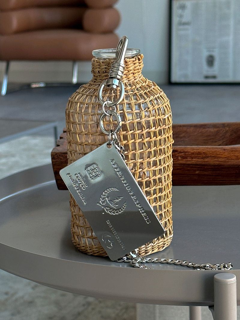 ASCLO(エジュクロ)の「ASCLO Nickel Card Key Ring(Toys/Key Holders)」