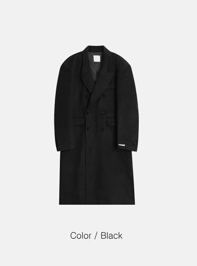 [F/W] Handmade mohair double long coat(3color)