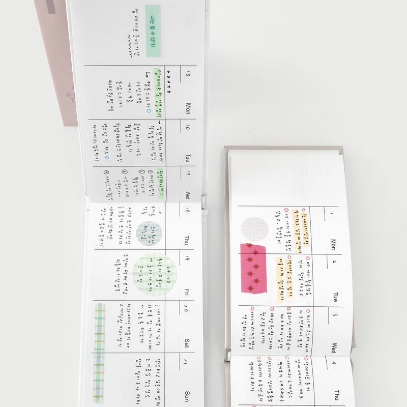 oab now diary ver5 / hard cover handy scheduler
