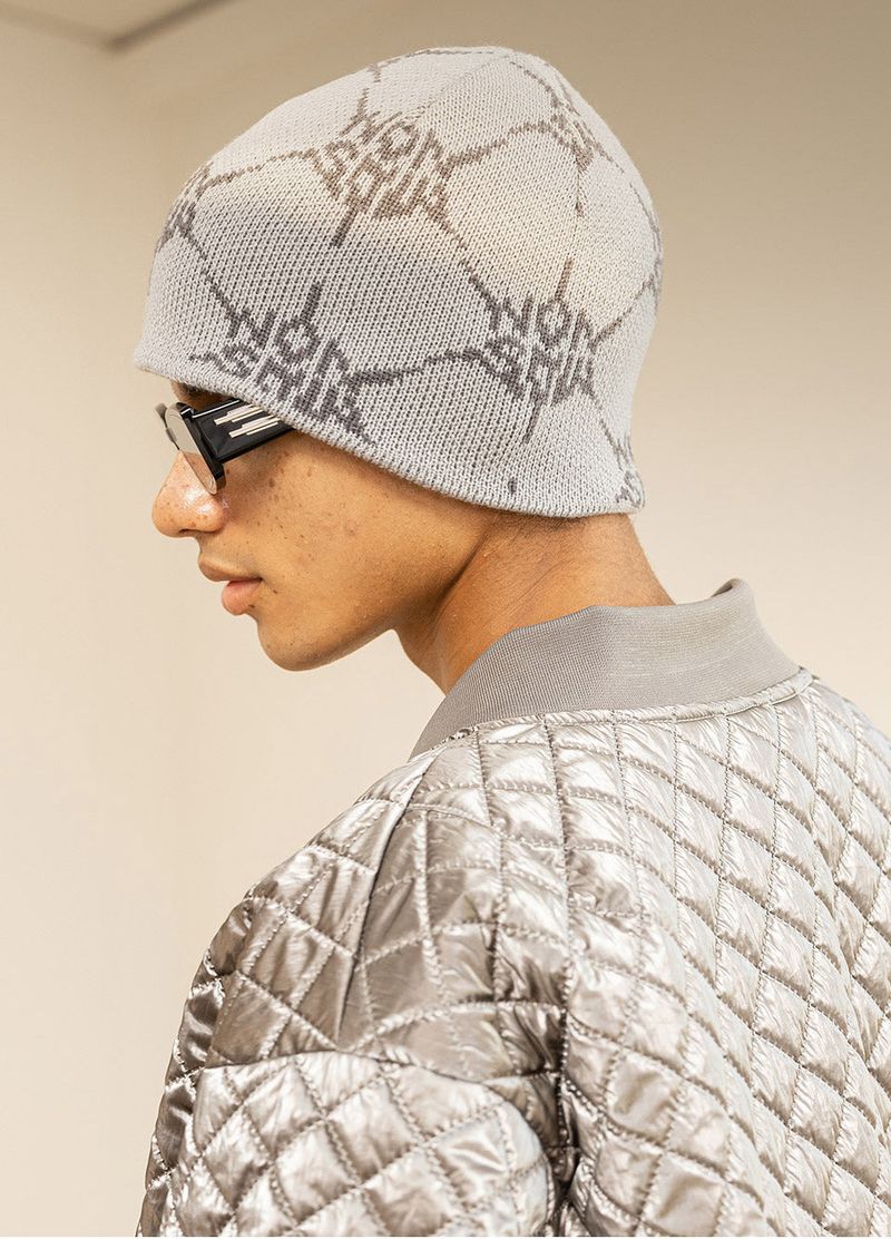 THORN JACQUARD BEANIE