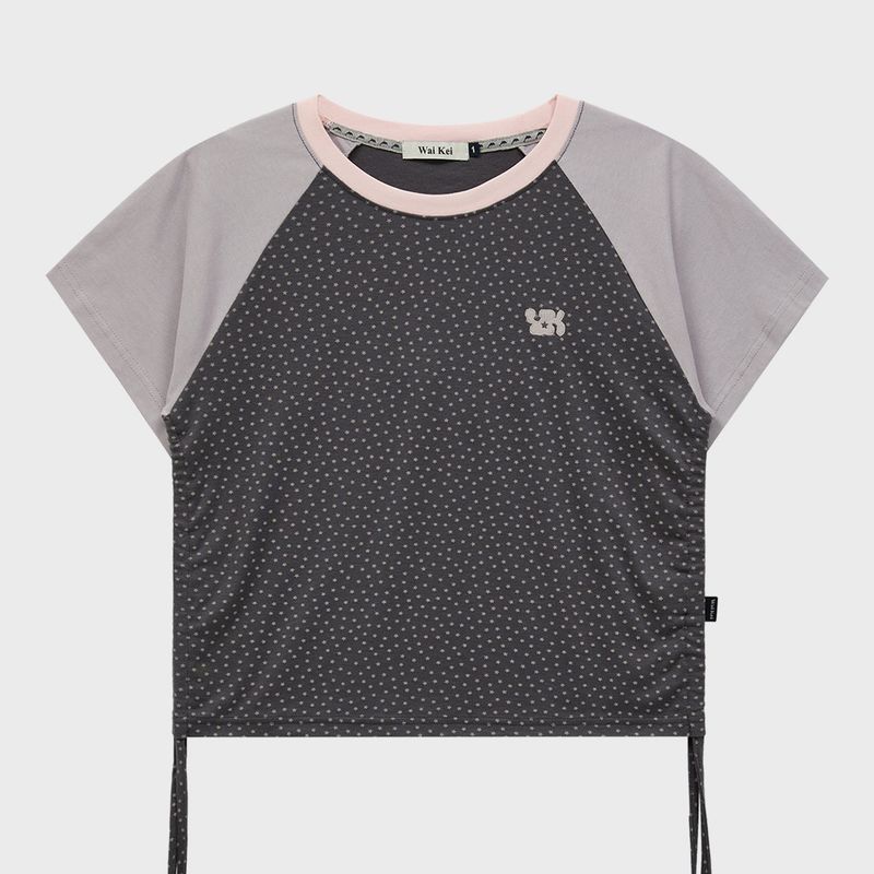 WaiKei（ワイケイ）の「スター ドット シャーリング ハーフ スリーブ Tシャツ（トップス）」