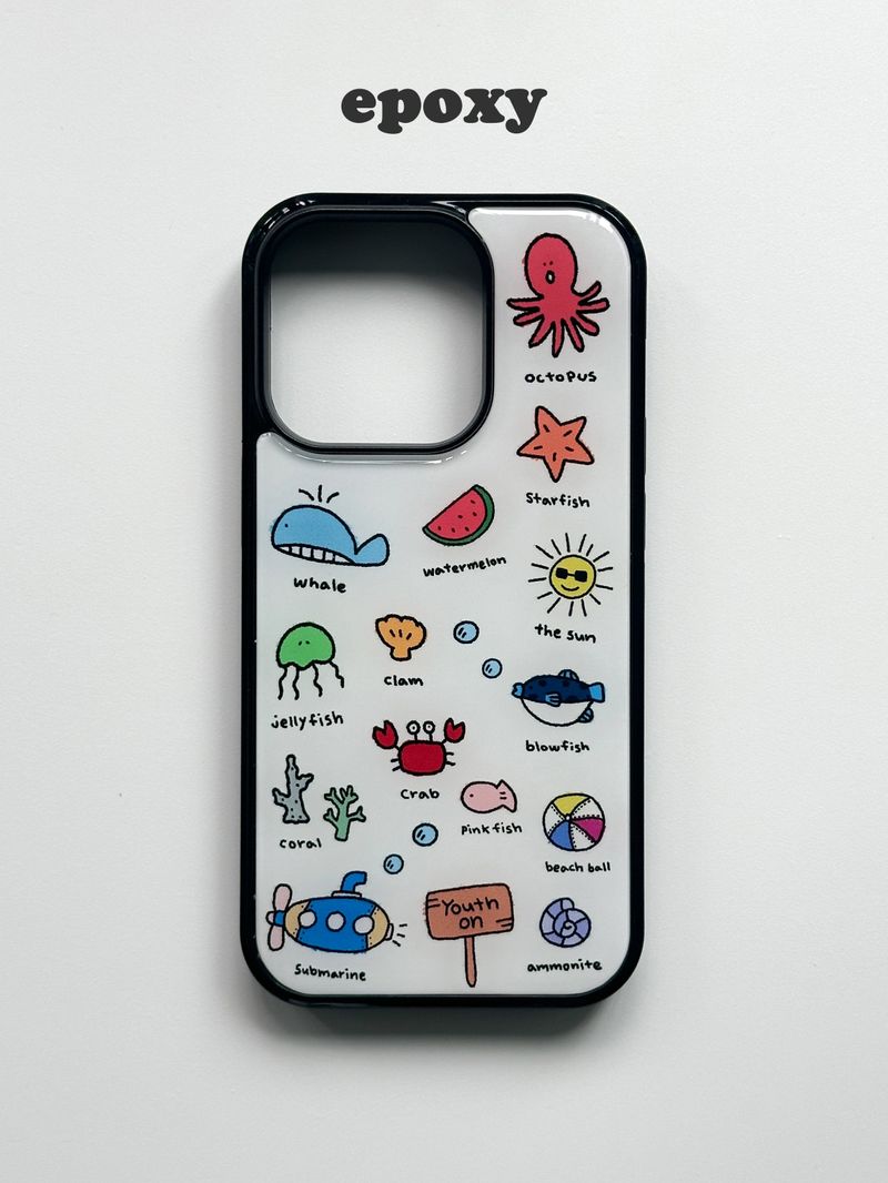 sed doodle case (epoxy)