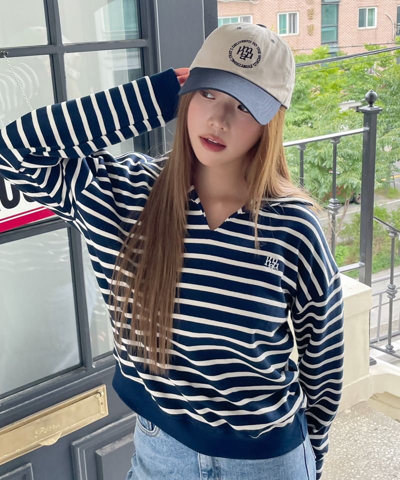 LOGO STRIPE COLLAR MTM