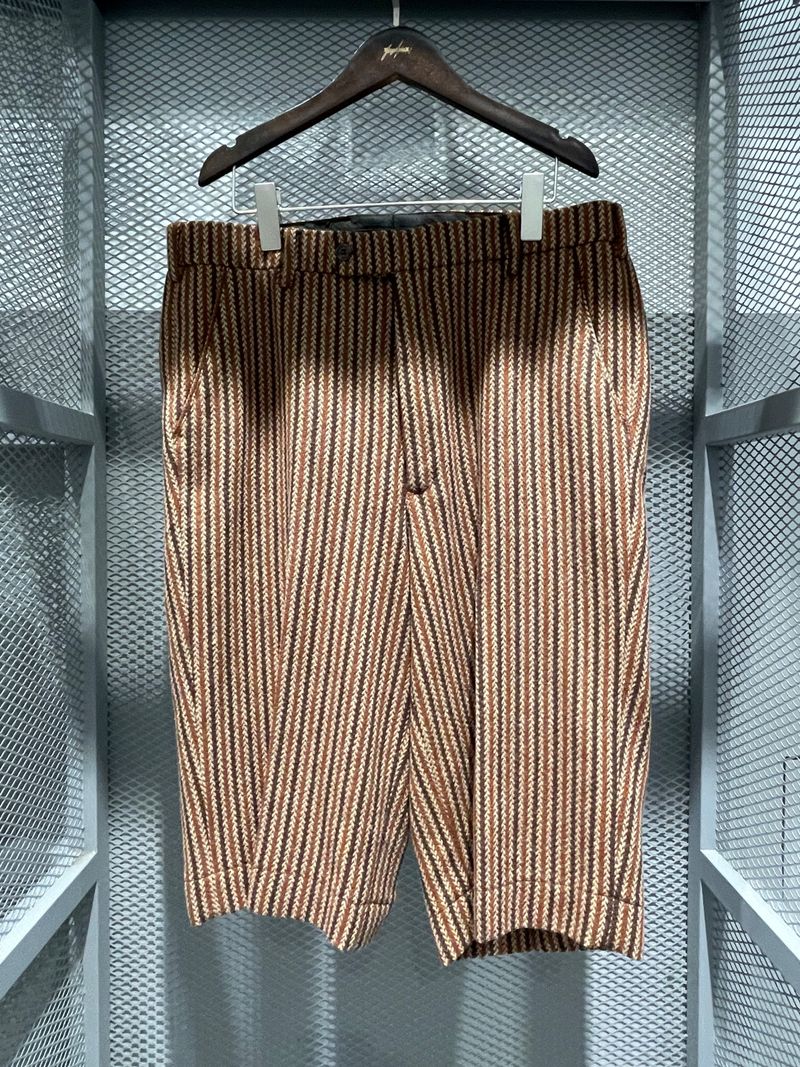 Mahogany Striped Shorts