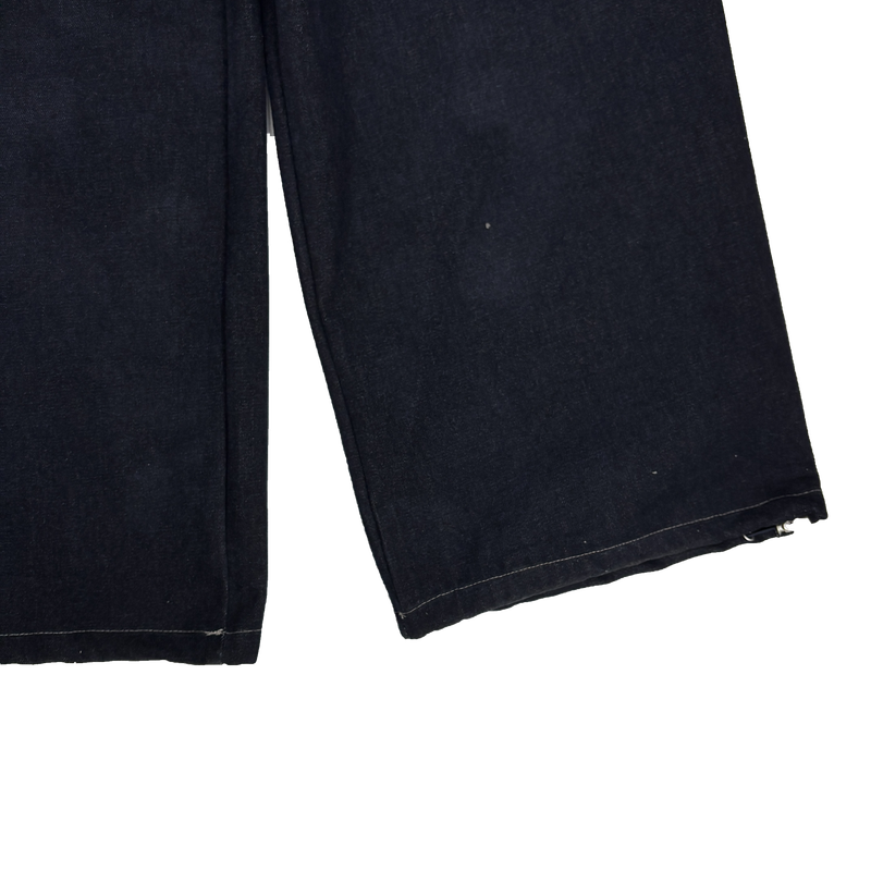 double-knee big denim carpenter pants
