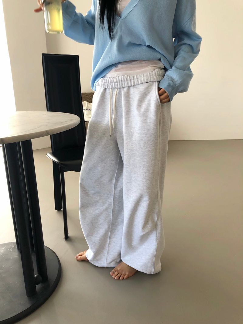 Basic Wide Sweat Pants