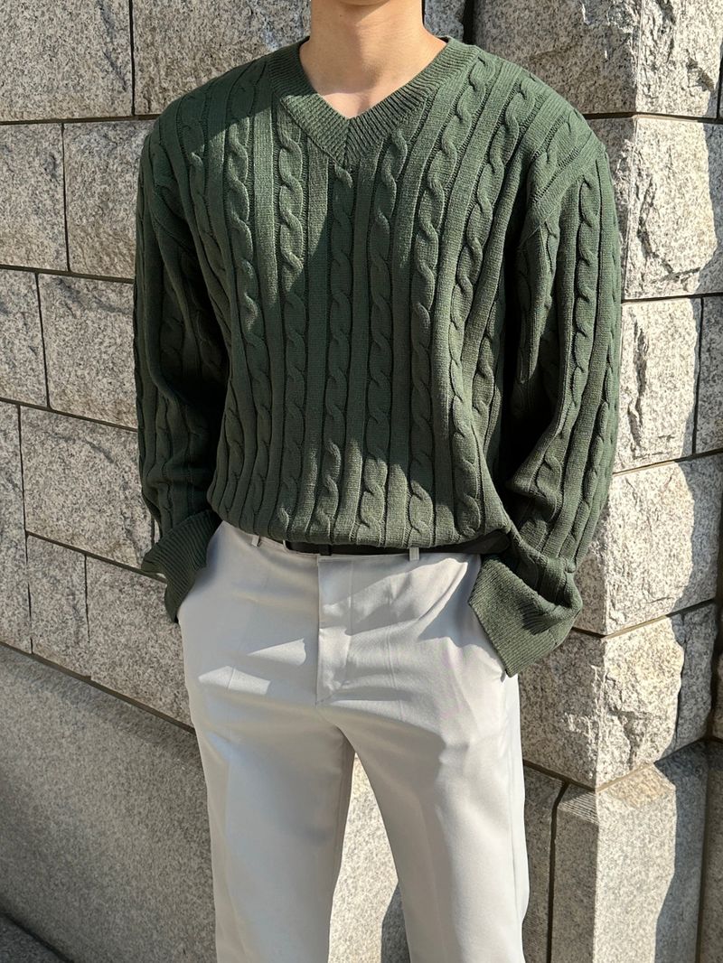 Ino Semi-Wide Slacks (3 colors)