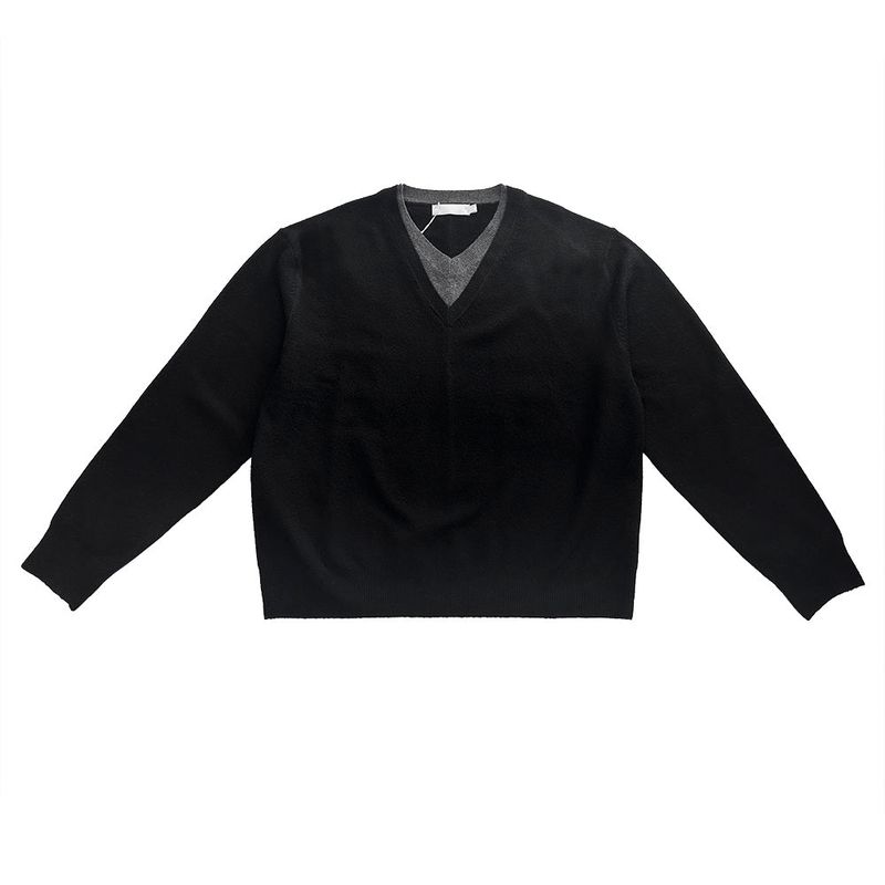 Spin Layered V-Neck Knit
