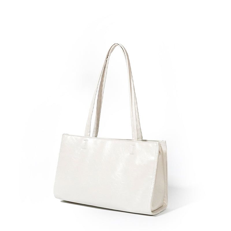 Glossy bag_ivory
