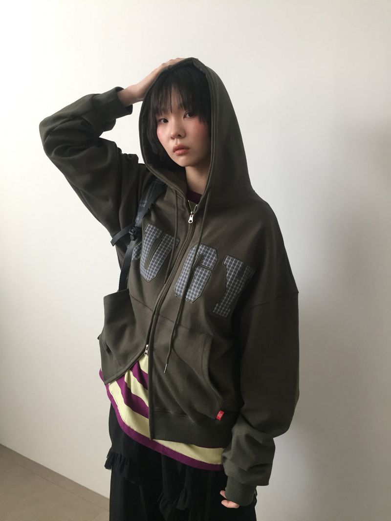 YWD DUGY HOODIE ZIP-UP