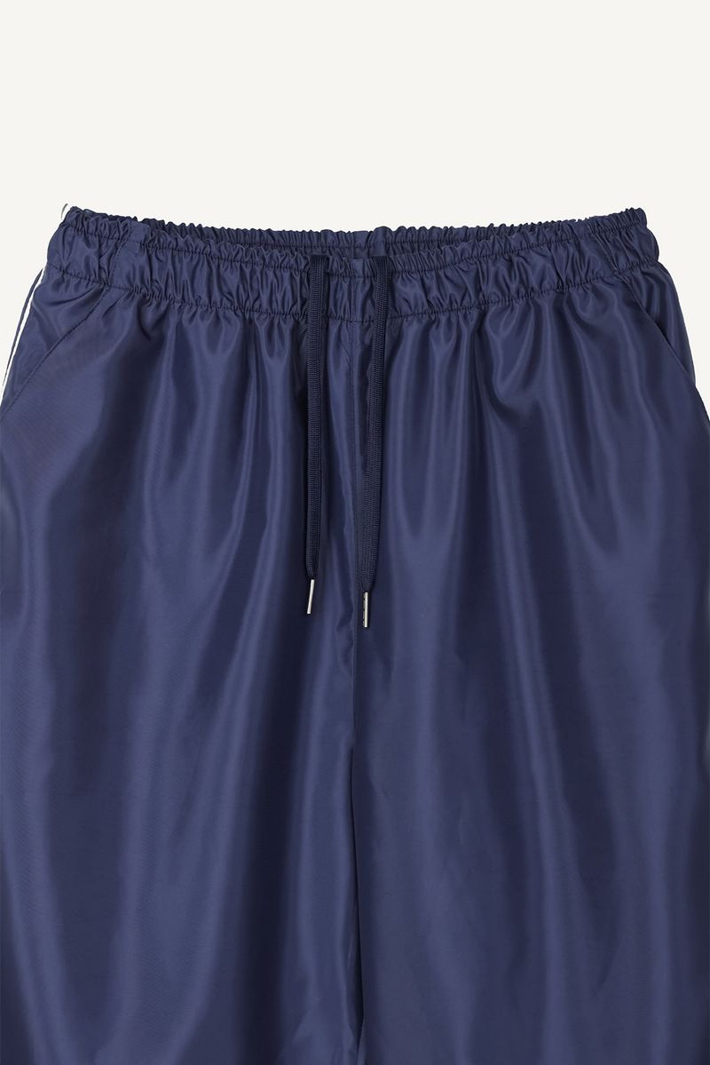 Nylon Track Bermuda Pants