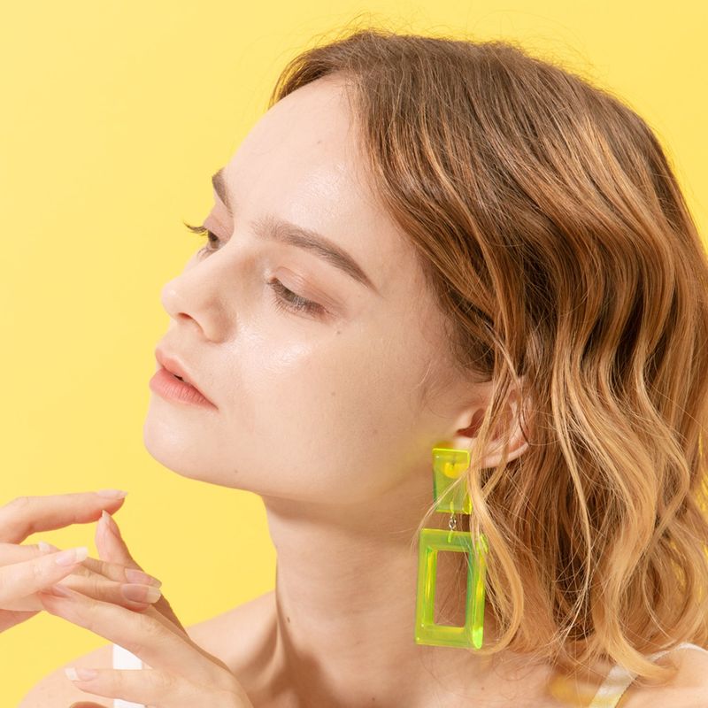 Crystalsquare - Neon Green