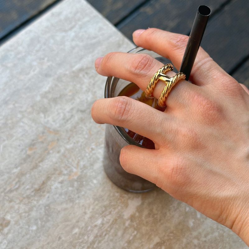 Plait Ring (Gold)