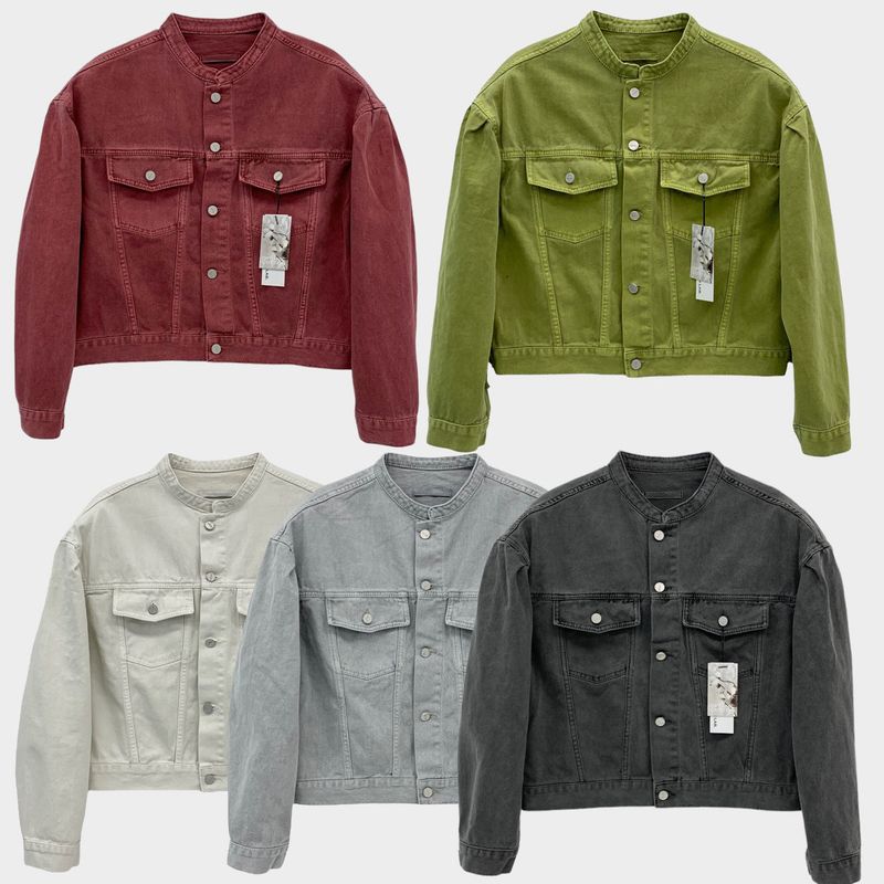 Ave Pigment Over Denim Jacket (5 colors)