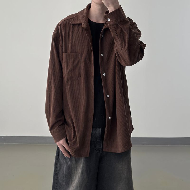 Lea Oversized Corduroy Shirt