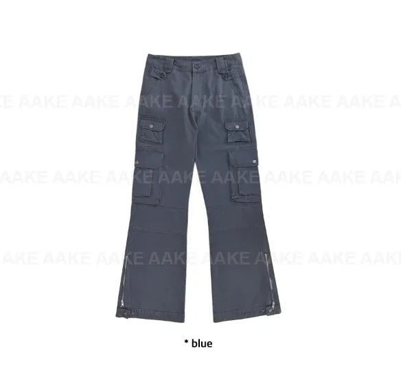 PIGMENT ZIPPER CARGO PANTS