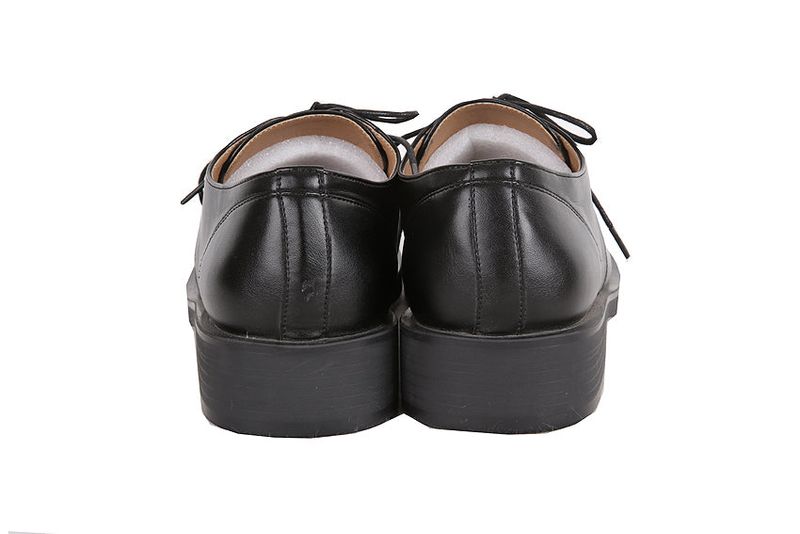 No.1308 blunt 4hole derby SHOES