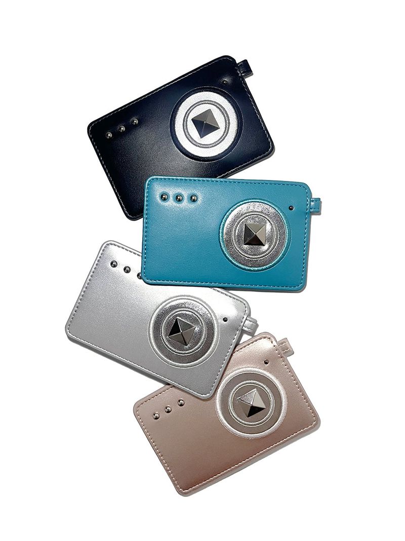 CAMERA CARD WALLET BLACK