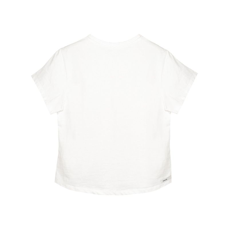 ドットドットTシャツ - アイボリー
