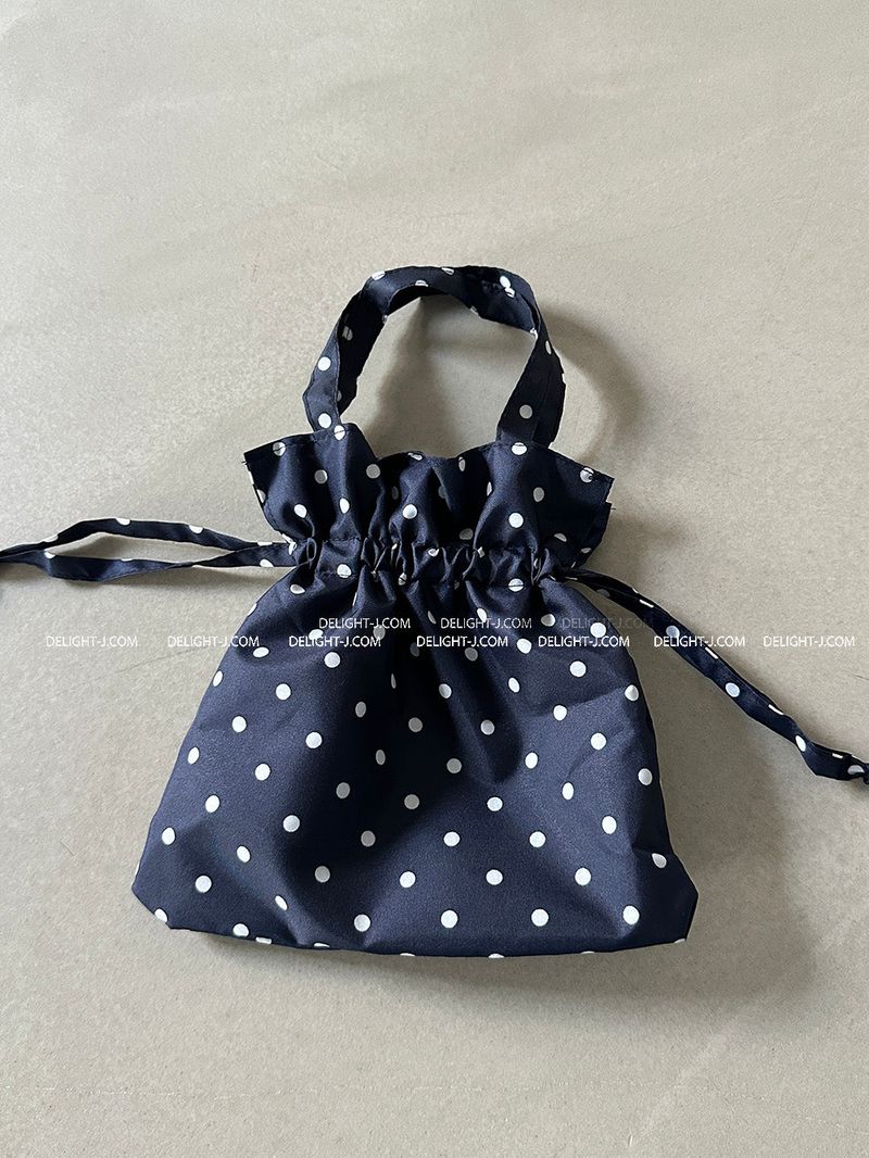 Pouch Bag Set Dotted Spots 5-tier Yangsan&Umbrella