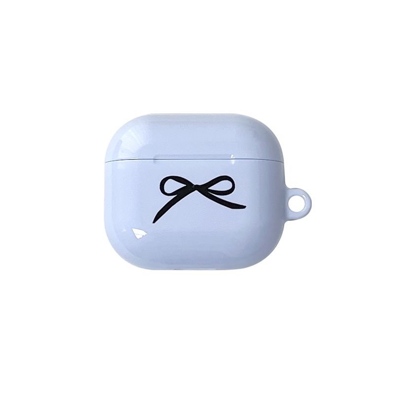 allthesamestudio（オールザセイムスタジオ）の「ribbon glossy airpods case(lavender blue)（Smartphone Accessories）」