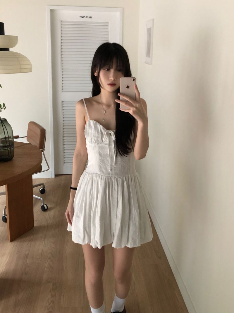 Haze Balloon Mini Dress (3 colors)