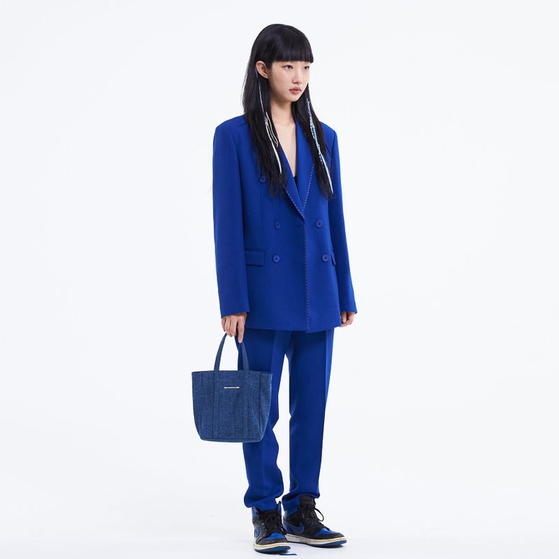DENIM TOTE BAG MINI MI