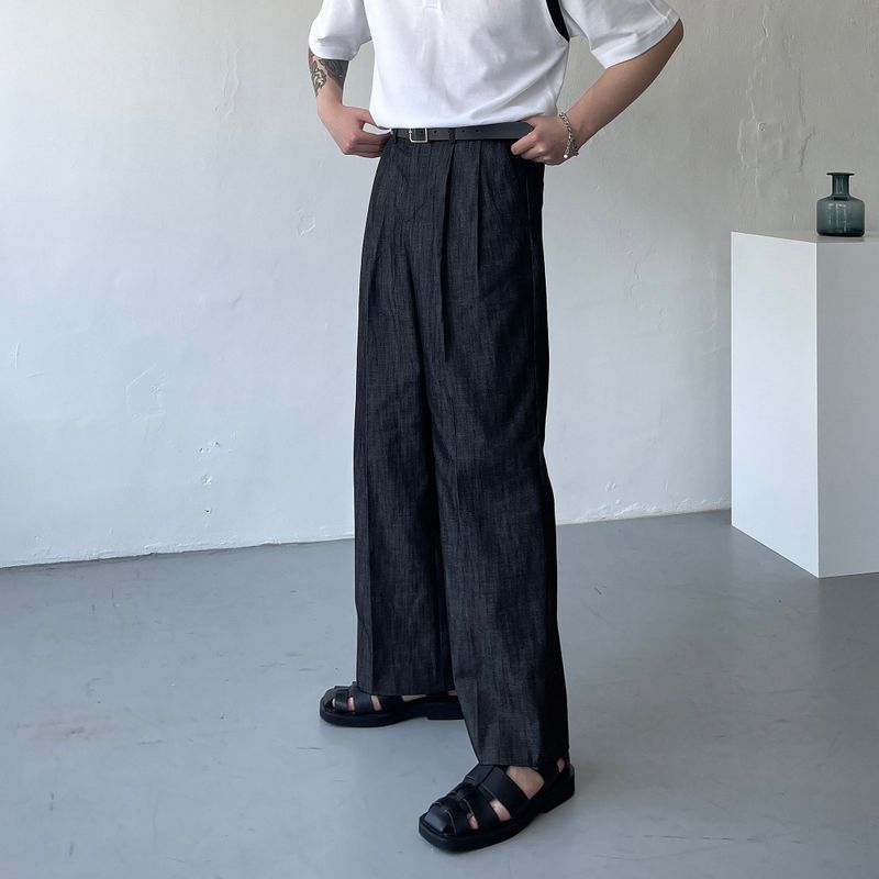 COZINESS（コジネス）の「EV BOLN Pintuck Denim Slacks（Pants）」