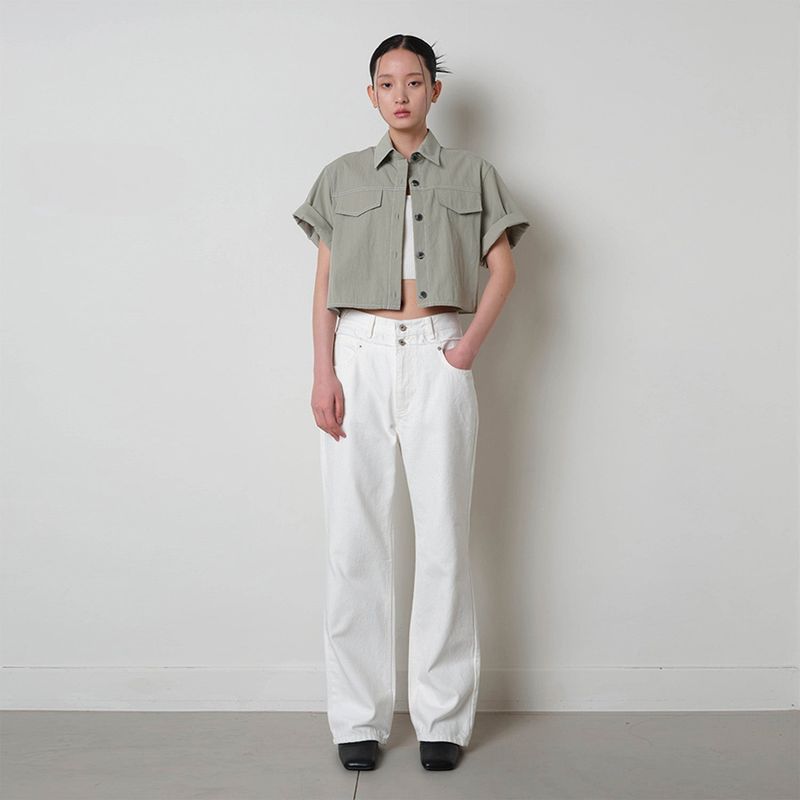 Loventina（ラヴェンティナ）の「2in1 White Jeans_White（Pants）」